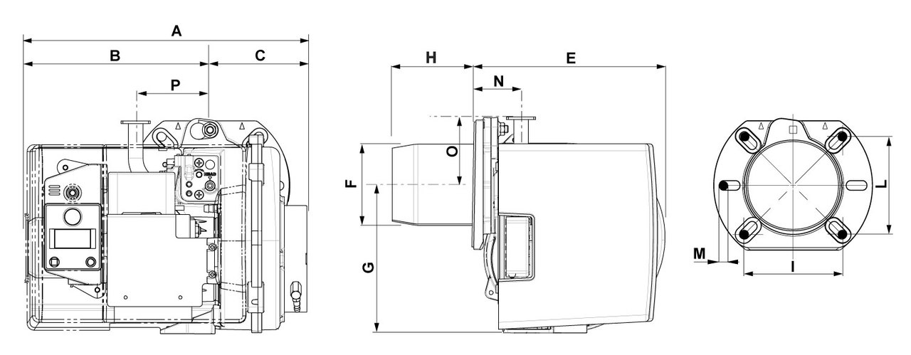 Горелка ELCO PROTRON p1.40 g-u tcg