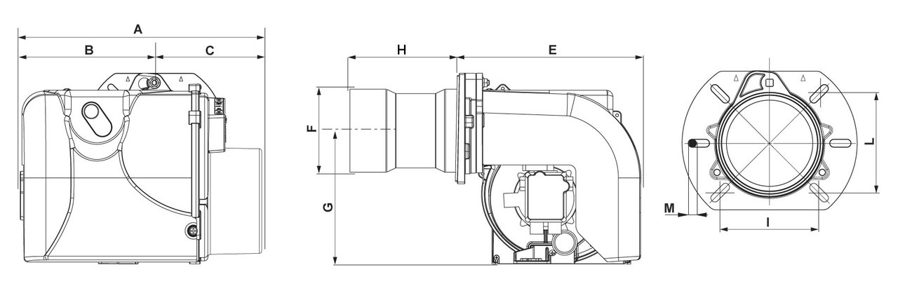 Горелка ELCO PROTRON p2.240 l teh
