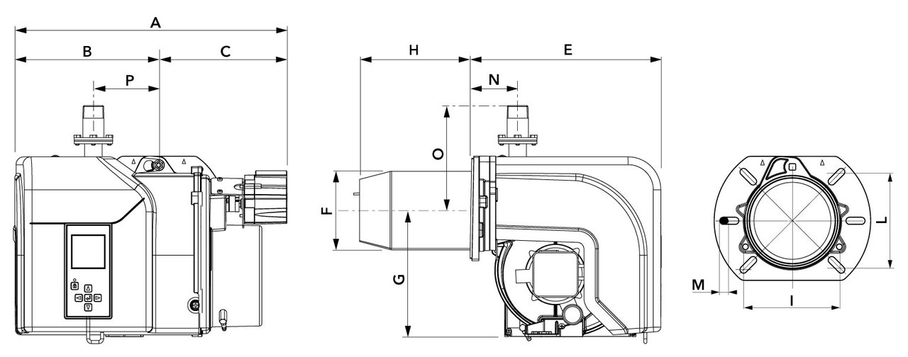 Горелка ELCO PROTRON p2.250 g-zu tcg