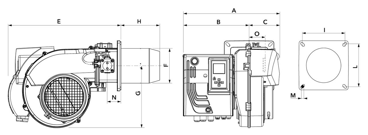 Горелка ELCO PROTRON p3.350 g-zu tcg